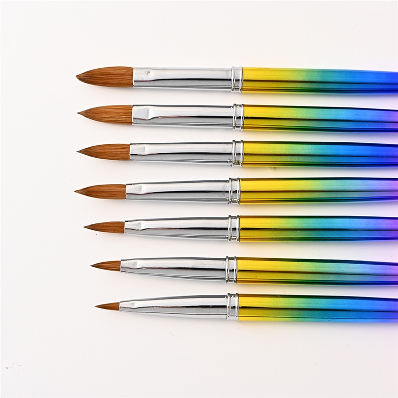 BS842 Best Quality 100 Kolinsky Acrylic Brushes