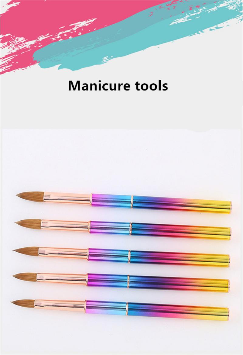 BS835 Best Quality 100 Kolinsky Acrylic Brushes